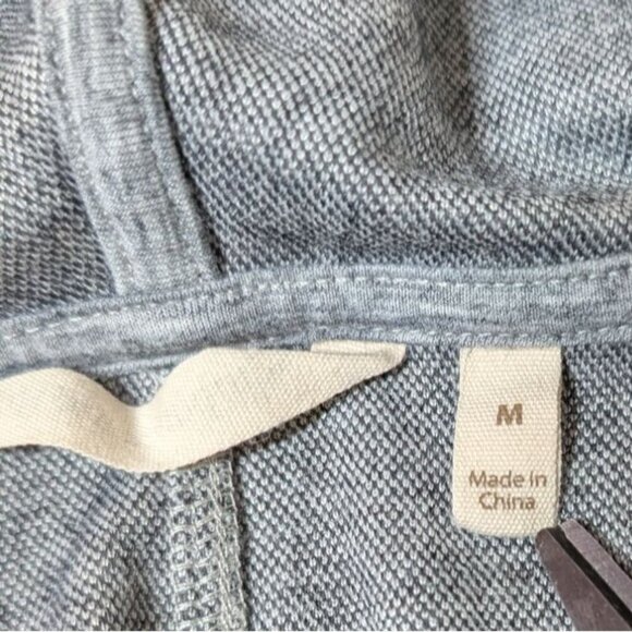 Soft Surroundings Hooded Sweater Womens Medium Leopard Print Cozy Layer Jacket - Picture 4 of 9